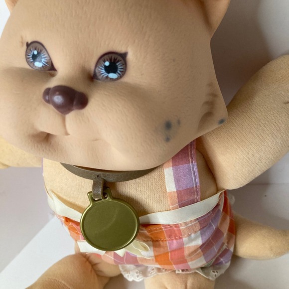 Vintage 1983 Cabbage Patch Koosas Cat Doll Flaw - Picture 4 of 8